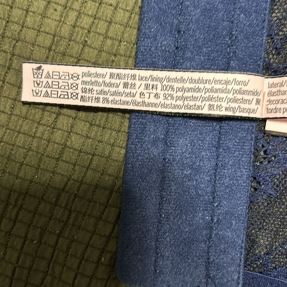 Victoria secret dream angels corset blue floral pattern - Picture 5 of 8